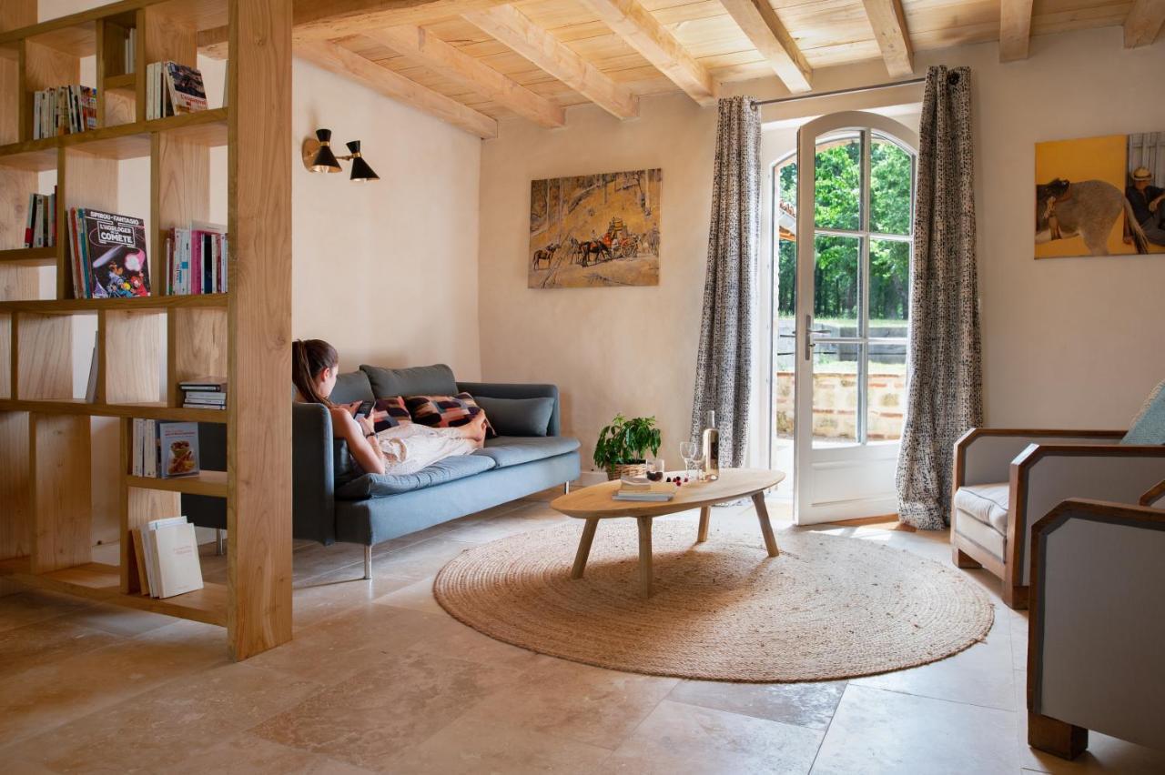 L'Heritier, Maison Climatisee, 12Pers Avec Piscine Villa Marzens Eksteriør bilde